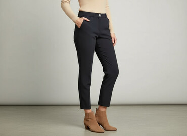 jeans mom slim fit stradivarius: Edan, Material trousers for women, size S
