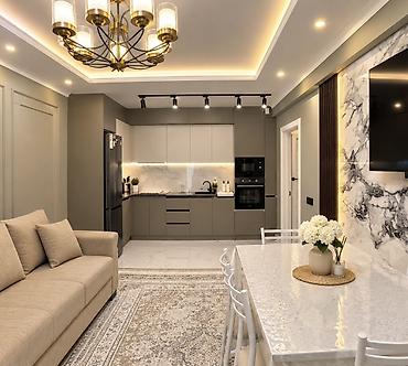Продажа квартир: 2 комнаты, 51 м², Верхний Джал Элитка, 3 этаж, Дизайнерский ремонт — 2