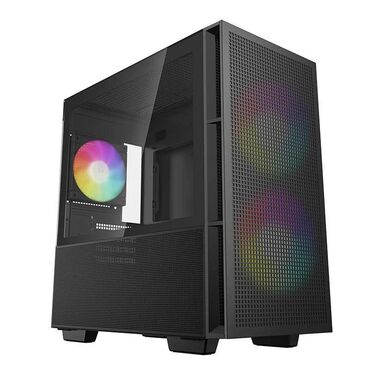 Другие комплектующие: DeepCool mATX CH360 Black DeepCool CH360 Black mATX Qabı ✔ Dizayn