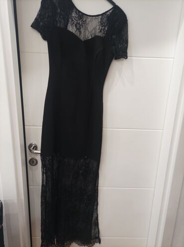 guess haljina crna: Guess XS (EU 34), color - Black, Cocktail, Short sleeves
