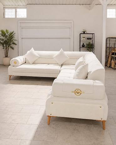 dəri divanlar: 🛋️ ÇOX GÖZƏL GÖRÜNÜŞƏ MALİK YENİ KÜNC DİVAN ✨ 📏 Ölçüsü: 3×2.10 m 🔄 — 2