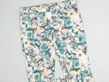 woskowane spodnie z wysokim stanem h m: Legginsy Eleganckie damskie, rozmiar M