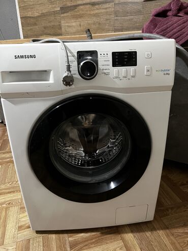 Стиральные машины: Стиральная машина Samsung, Б/у, Автомат, До 6 кг, Полноразмерная