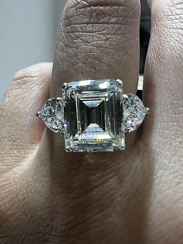 Серебряные украшения: Кольцо, Коктейльное, Проба 925, Новый — 7