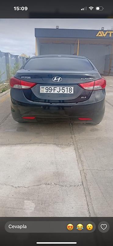 maşin satişi: Hyundai Elantra GLS sedan

Tecili Satilir! — 2