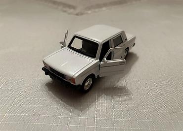 avtovaz oyuncaq treyler: Miqyası göstərilən klassik “Jiquli” (VAZ 2107 üslubunda) metal model — 5
