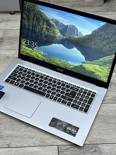 aspire v3: Ноутбук, Acer, 8 ГБ ОЭТ, Intel Core i3, 17 ", Колдонулган, Татаал эмес тапшырмалар үчүн, эс тутум NVMe SSD