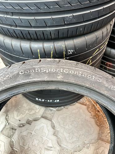 спаре: Шины 235 / 35 / R 19, Лето, Б/у, Пара, Германия, Continental — 6