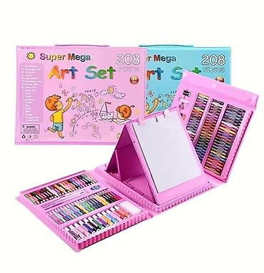 beton panel zavodu: Super Mega Art Set – 208 parçalı rəsm və yaradıcılıq dəsti - Daşına — 1