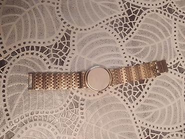 qızıl saatlar: Emporio Armani kişi qol saatı - Korpus və qolbaq: qızılı rəngdə — 3