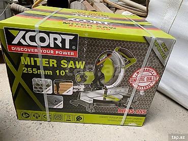 gurcu xengeli aparati: XCORT IH05-255 künc kəsən mişar (Miter Saw) – 255 mm (10") disk — 1