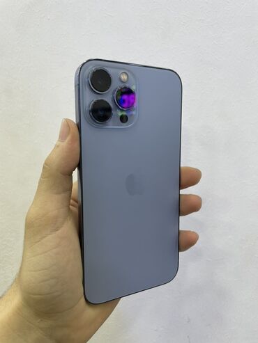 iphone 13 tap az: IPhone 13 Pro Max, 128 GB, Göy, Simsiz şarj