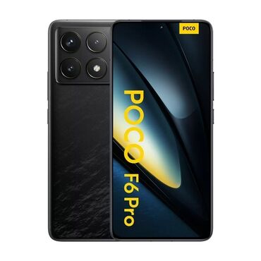 андроид телефоны: Poco F6 Pro, Б/у, 512 ГБ, цвет - Черный, 1 SIM, 2 SIM