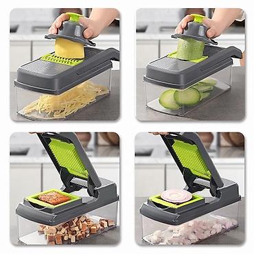 электрический нож: Овощерезка nicer dicer Чоппер 14в1 — 2