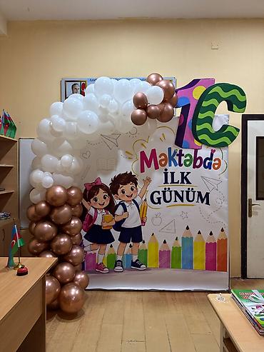 Başqa xidmətlər: Dəmir konstruksiyalardan birinin hündürlüyü 1 metr 80 sm, digərinin — 2