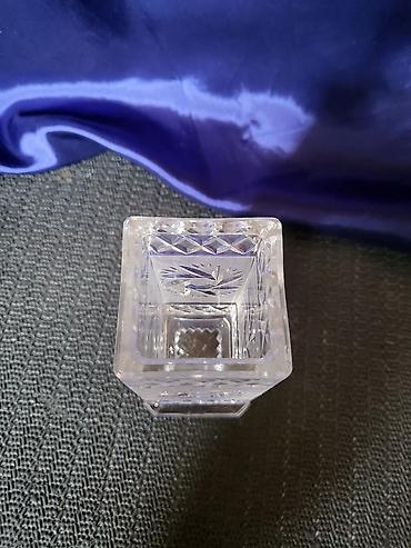 Vaze i saksije: Vaza nova kristal Bohemija iz 70ih. Vaza kristal,rucna obrada,gravura — 6