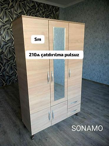 Dolab-asılqanlar: *3 Qapili Dolab şeher içi çatdırilma pulsuz qiymət 210azn* 4 qapılı — 9