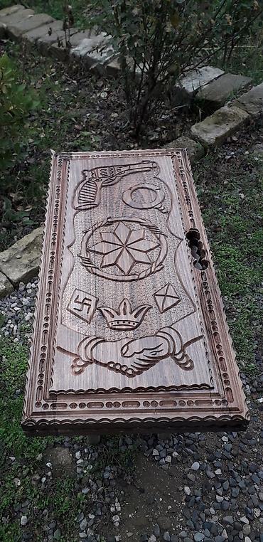 Nərdlər: Nərdlər əl işidi qoz agacinan yigilib Nərdlərin ucuz qiymətə satışı 38 — 18