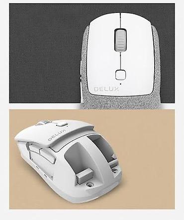 logitech 920: Беспроводная компьютерная мышь Delux (серия с тканевым корпусом) - — 2