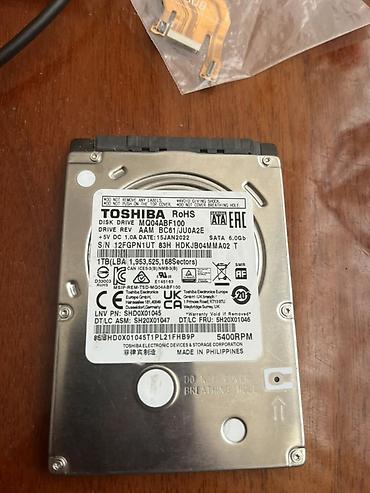 ssd 1 tb: Toshiba MQ04ABF100 2.5" HDD – 1TB - Tutum: 1TB (1,000.2 GB) - — 1