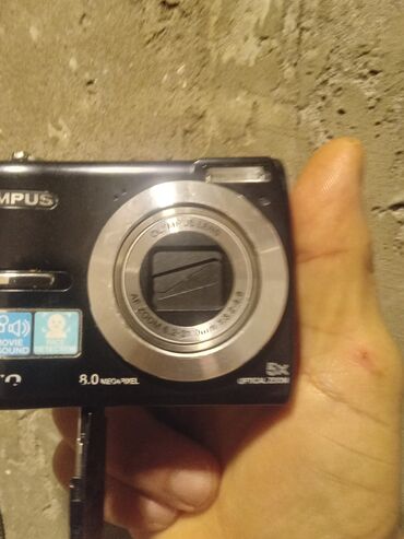 Fotokameralar: Olympus kompakt fotoaparat - 8.0 megapiksel həlli - 5x optik zoom (AF — 10