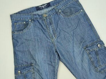 koszulka meska dsquared2: Used Jeans, 3/4 length trousers for men, size XL (EU 42)