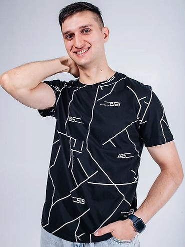 Футболки: Футболки оптом - Унисекс, базовая посадка с круглым вырезом - — 4