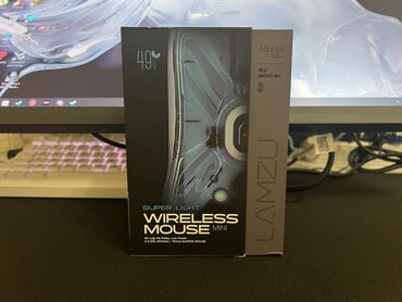 Компьютерные мышки: Мышь беспроводная/проводная LAMZU Atlantis Nordic – игровая модель с