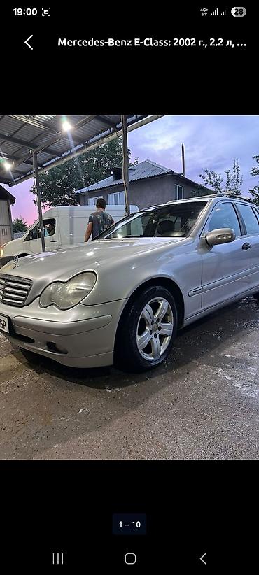 гелик электро: Mercedes-Benz C-Class: 2002 г., 2.2 л, Универсал — 2
