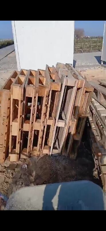 Palletlər, paddonlar: Pallet, 800 х 1200 sm, Ünvandan götürmə, Ödənişli çatdırılma, Kredit yoxdur