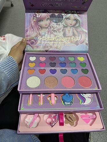 Косметика: Детский косметический набор All in one Makeup Kit Яркий — 1