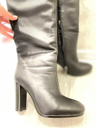 Сапоги: Сапоги, 36, CALYPSO LOVES YOU, Б/у, цвет - Черный — 13