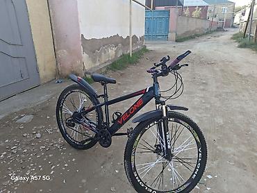 motorlu velo: Velone dağ velosipedi - Çərçivə: yüngül lehimli, trapez formalı — 3
