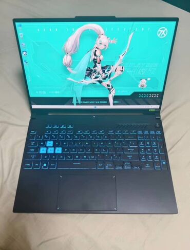 взять ноутбук в кредит без первого взноса: Ноутбук, Asus, 16 ГБ ОЭТ, 15.6 ", Колдонулган, Оюндар үчүн