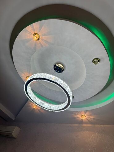 Горшки для растений: Led люстра, 4 и более ламп, Хрусталь
