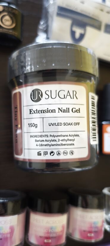 Nega noktiju: UV/lLED gel za nokte i akril za nokte, četke, završni sloj itd — 6