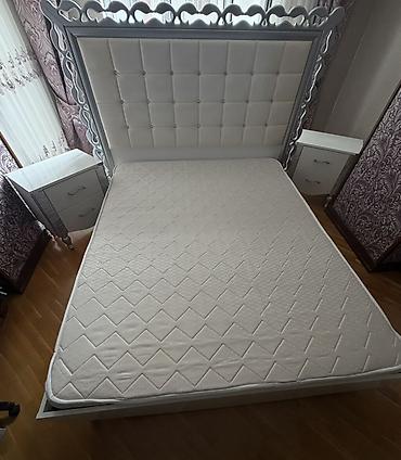 Yataq otağı dəstləri: İkinəfərlik çarpayı, 2 tumba — 1