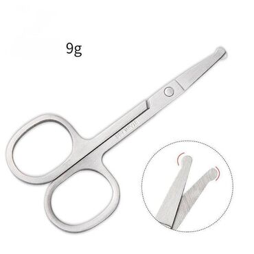 vaporesso barr бишкек: Ножницы мини безопасные для удаления волос в носу, ухе, длина 9 см