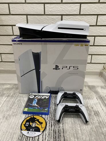 сони плейстейшн 5: Продаю PlayStation 5 Slim 1 tb 3 ревизия 2 Dualsense оригинал (