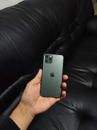 телефоны редми 11: IPhone 11 Pro, Колдонулган, 512 ГБ, Matte Midnight Green, 100 %