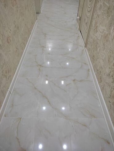 Plitə işləri: Tamet Aqlay Qabancik Kafel Metlax işləri görülür.Heyet Ve Bağ — 19