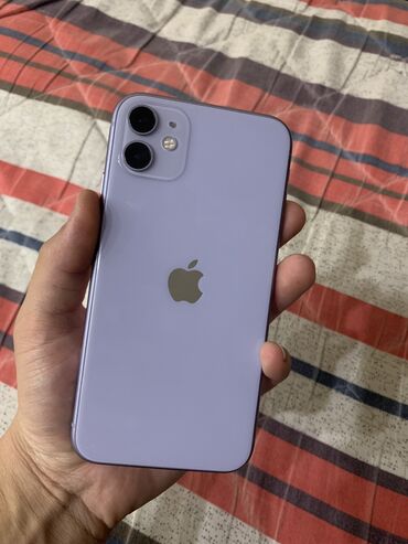 Apple iPhone: IPhone 11, Скидка 10%, Б/у, 128 ГБ, Наушники, Зарядное устройство, Защитное стекло, 72 %