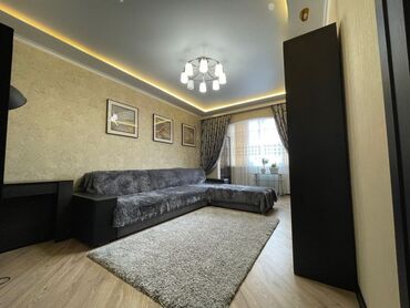 сдается 2 комнатная квартира в джале: 4 комнаты, 100 м², Элитка, 5 этаж, Дизайнерский ремонт