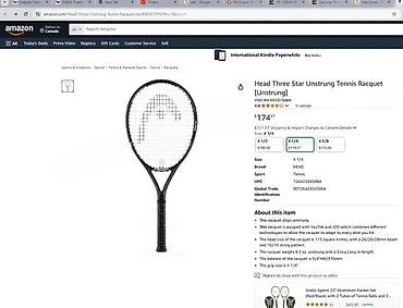 Rekviziti za vežbanje: HEAD teniski reket - Brend: HEAD - Model linija: sa oznakama — 6