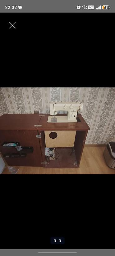 elektrikli qızdırıcılar: Çayka 142M tikiş maşını və qatlanan dolablı stol ilə - Model: Çayka — 2