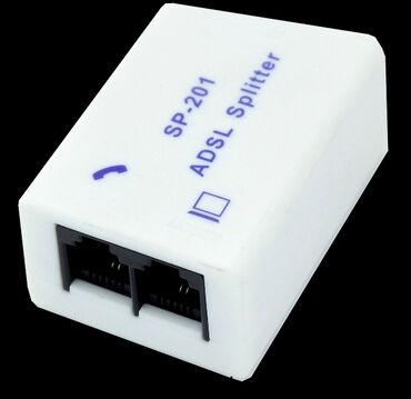 vga splitter: Сплиттер ADSL Splitter SP-201 б/у, рабочий, АДСЛ сплиттер для