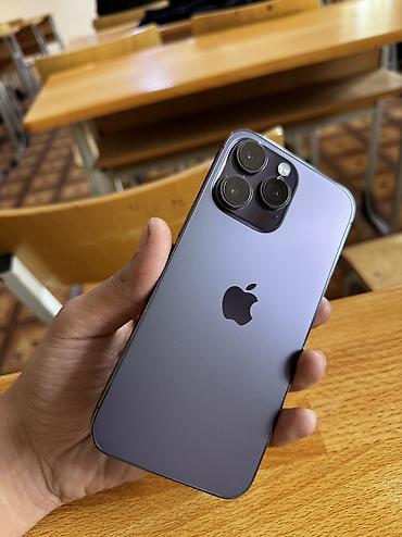isdəmis telefonlar: IPhone 14 Pro Max, 256 GB, Deep Purple, Face ID — 10