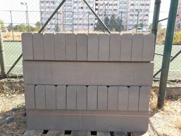 Тротуарные бордюры: Тротуарный бордюр, ЖБИ (Железобетонный), Другие особенности, 1000 — 7