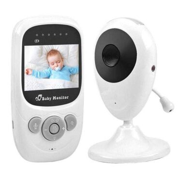 детская питание: Видеоняня Baby Monitor 2.4" с режимом ночного видения и двусторонней