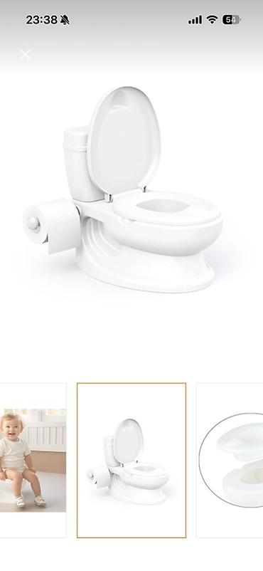 Xəstələr üçün unitazlar: Uşaq tualeti – mini klozet dizaynlı öyrədici potty - Real klozetə — 2